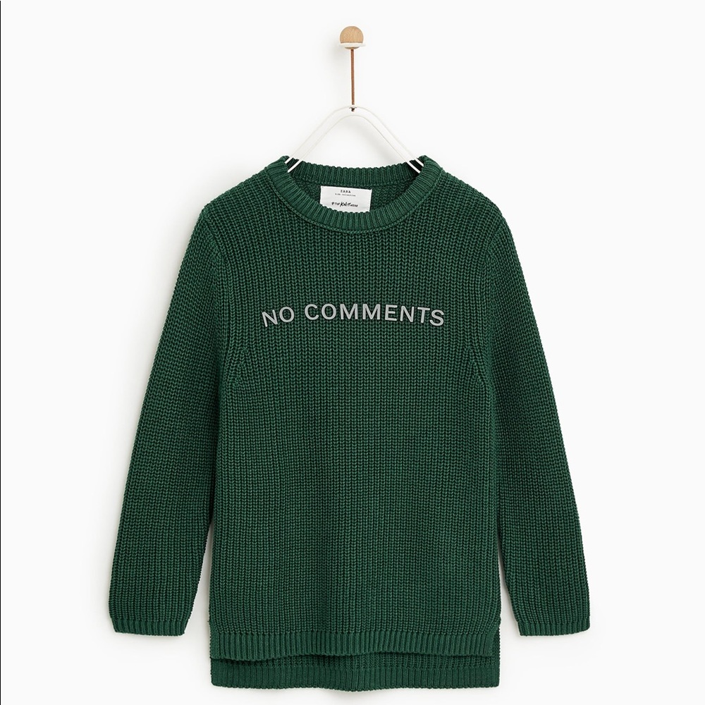 Green sweater